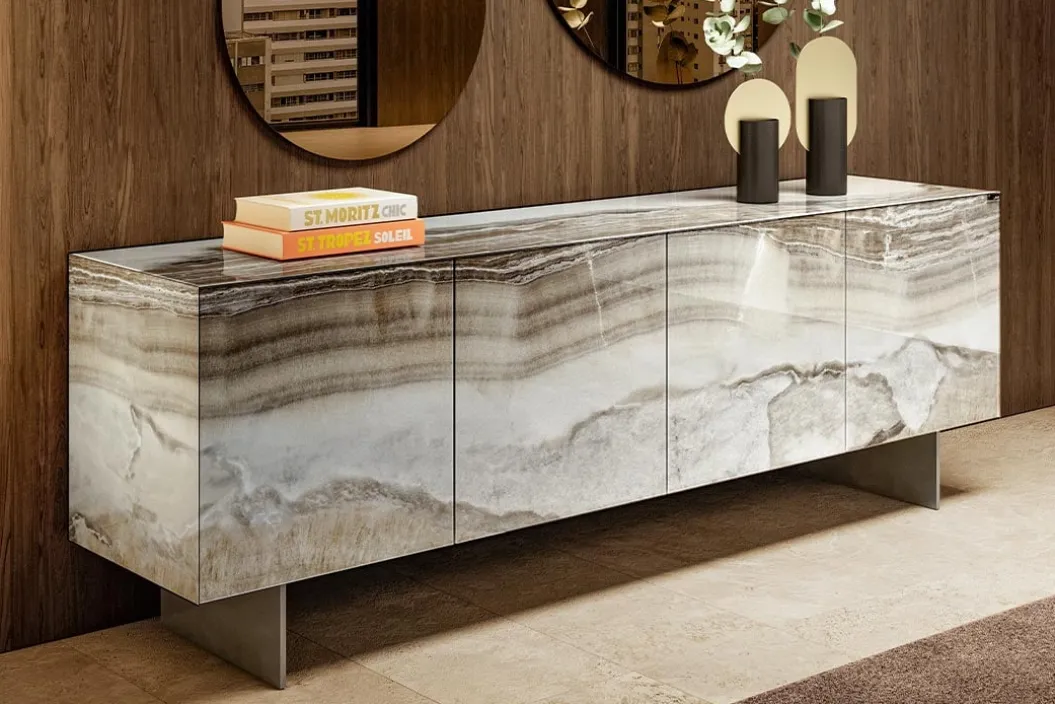MATERIA 1003 XGlass Sideboard