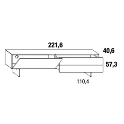 MATERIA 1052 XGLASS TV-Board