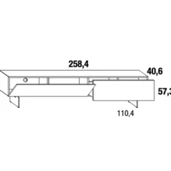 MATERIA 1049 XGLASS TV-Board
