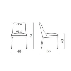 MAX DELUXE METAL Stuhl