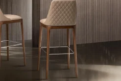 MAX DIAMOND 4 LEGS WOOD Barhocker