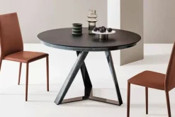 MILLENNIUM KERAMIK ROUND Ausziehtisch