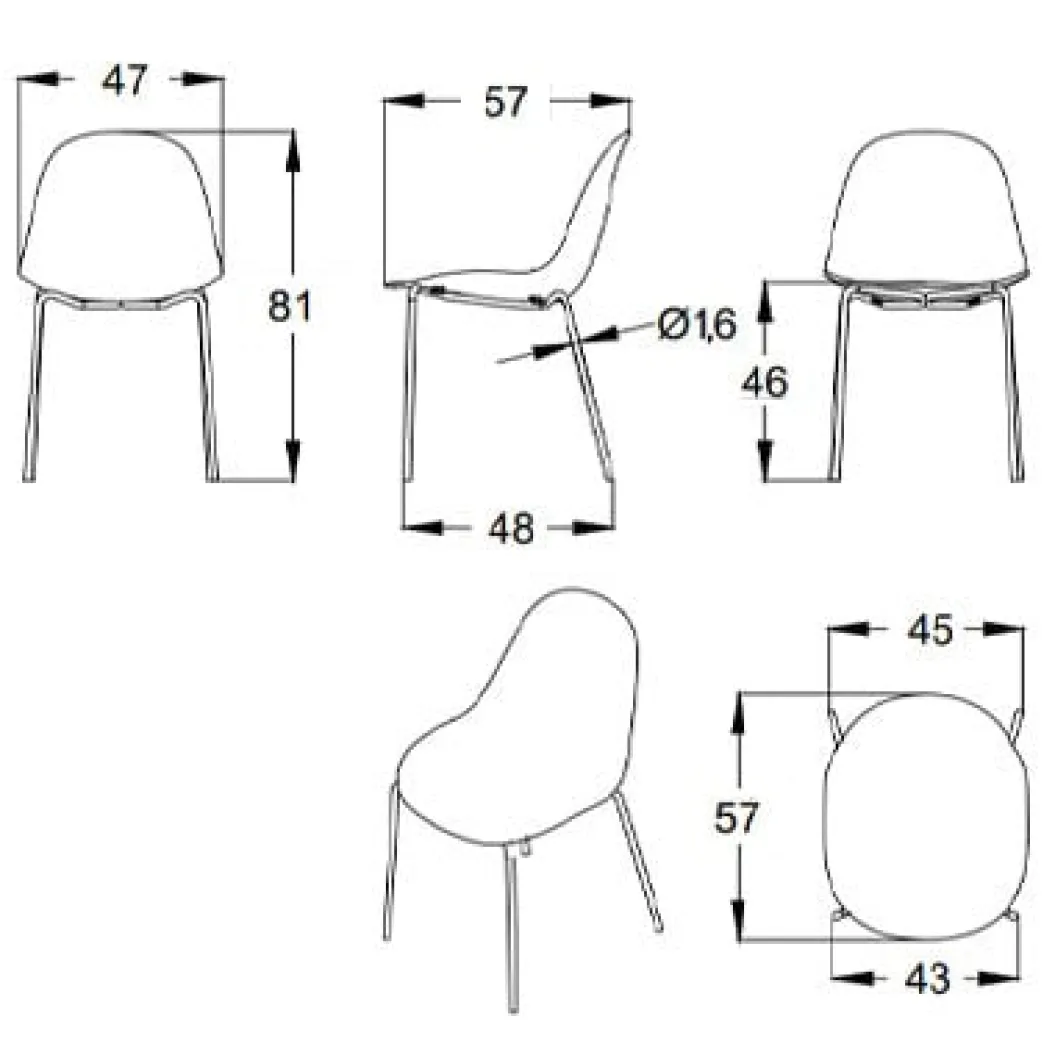 MOOD 34.09 Stuhl