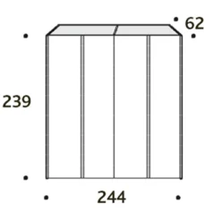 NASTRO Kleiderschrank