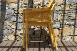 NET Gartenstuhl mit Armlehnen