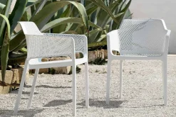 NET Gartenstuhl mit Armlehnen