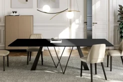 NOA HAMMERED GLASS Esstisch - LAST MINUTE-DEAL