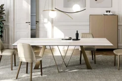 NOA KERAMIK CALACATTA Esstisch - LAST MINUTE-DEAL
