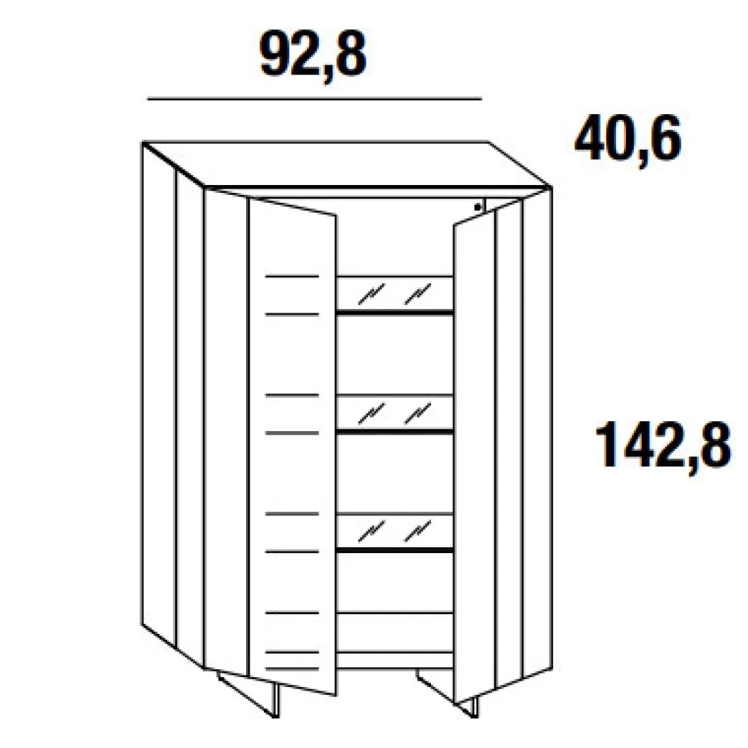 N.O.W 1390B Highboard