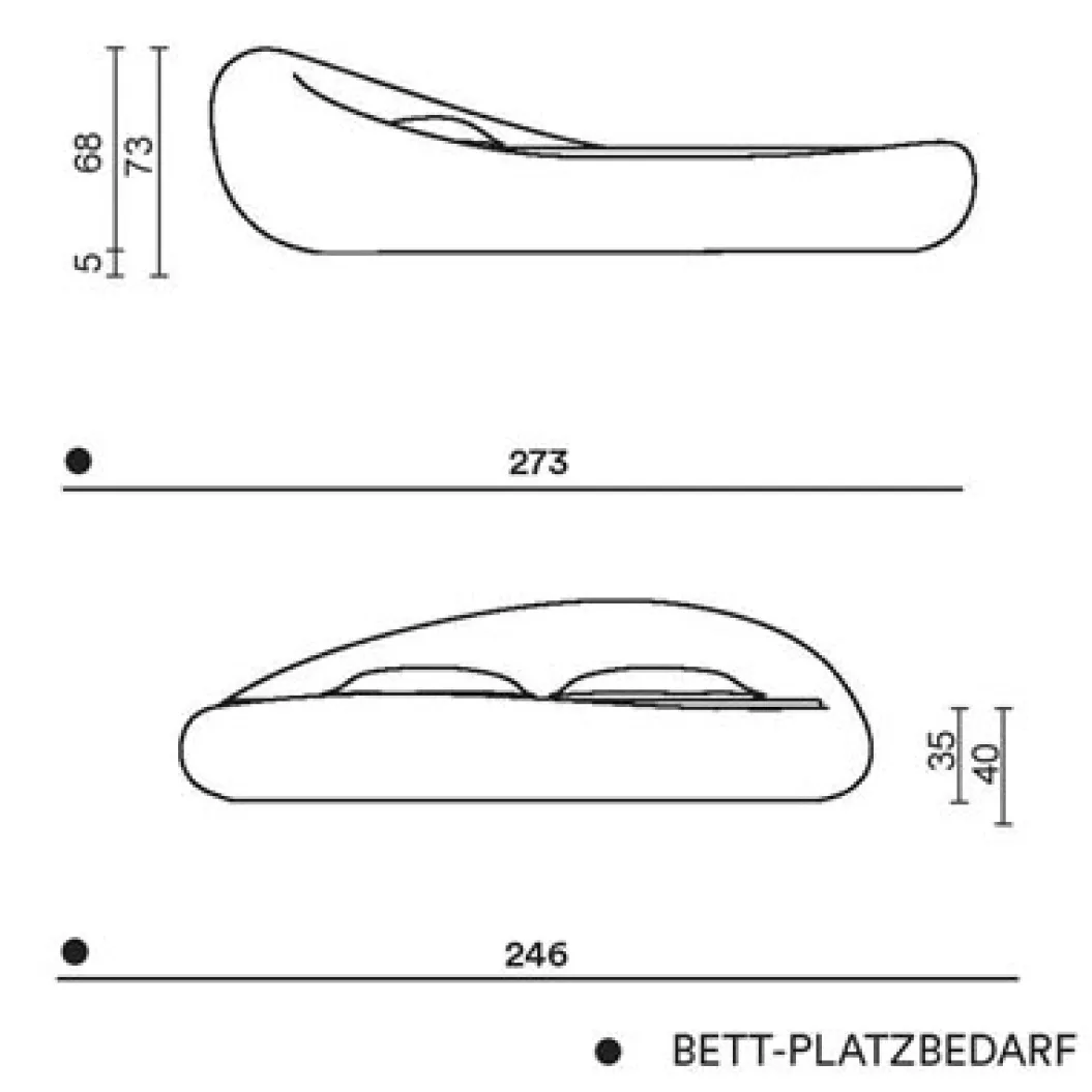 PEBBLE Bett