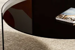 PEO LOW GLASS Couchtisch