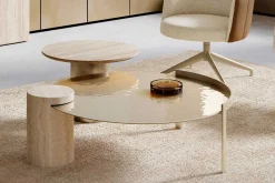 PEO LOW GLASS Couchtisch