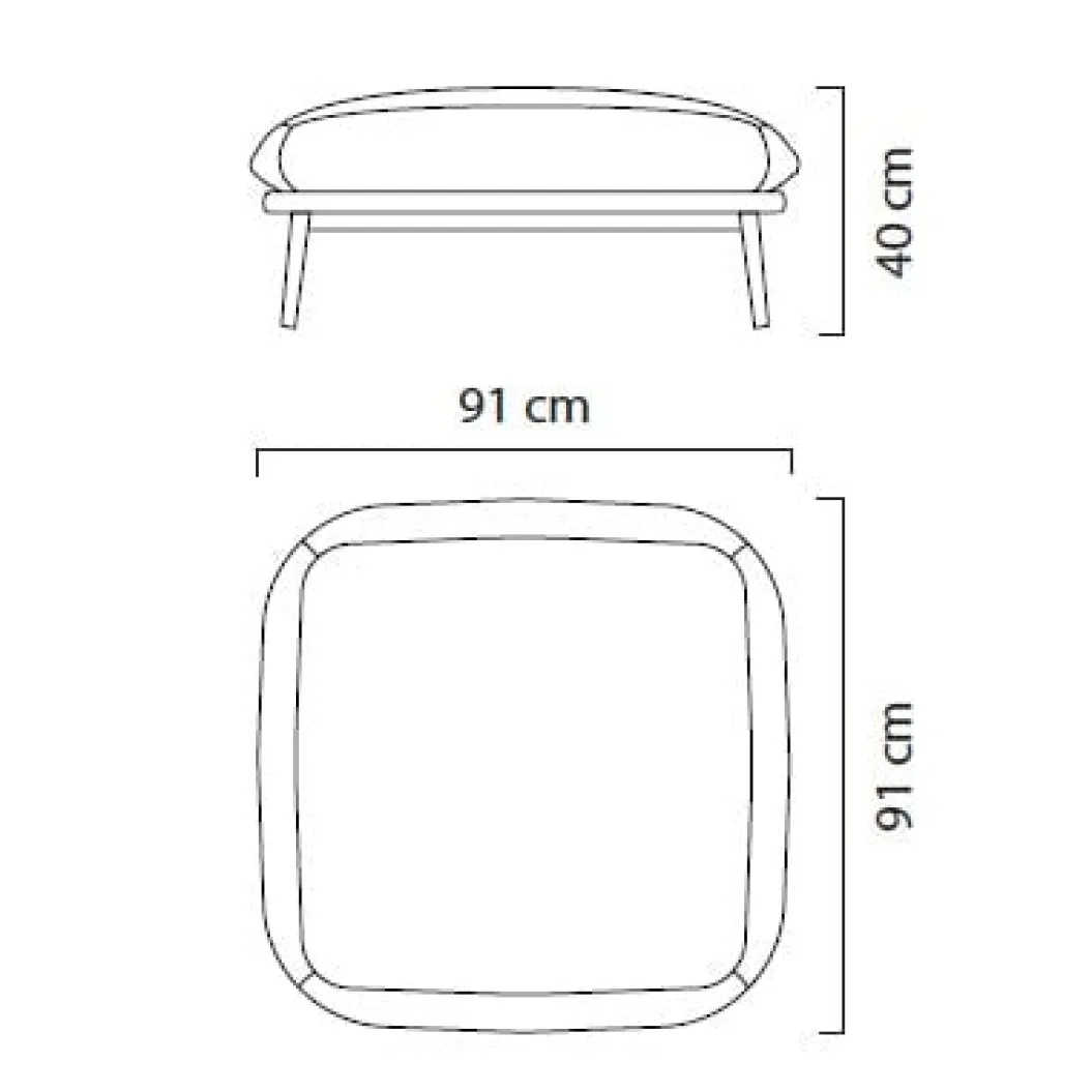 PIUMA Gartenhocker