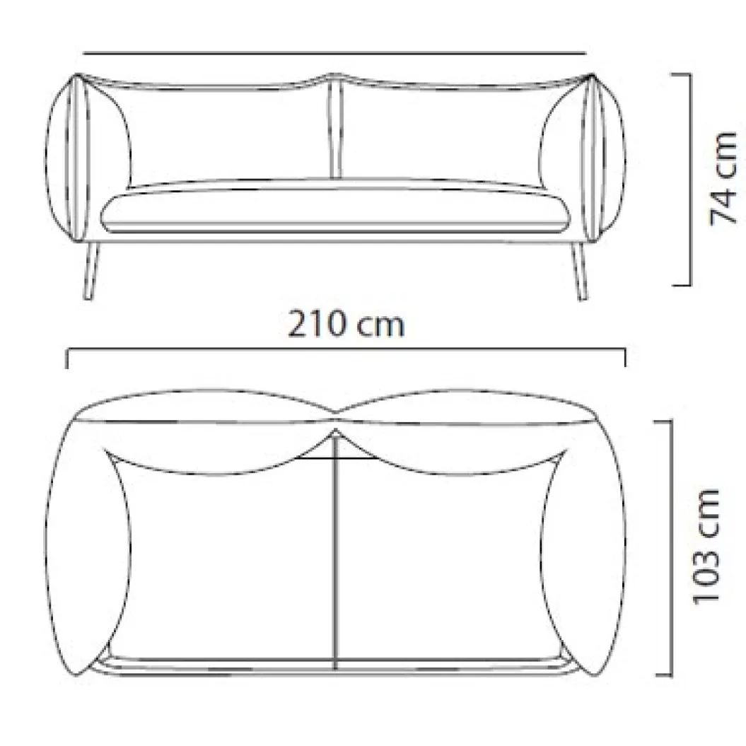 PIUMA Gartensofa