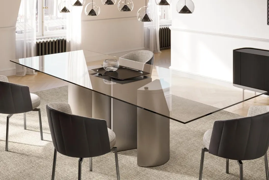 PLAI GLASS Esstisch - LAST MINUTE-DEAL