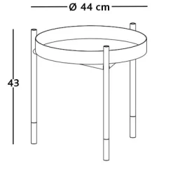 PLANET Couchtisch