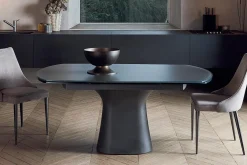 PODIUM GLASS Ausziehtisch