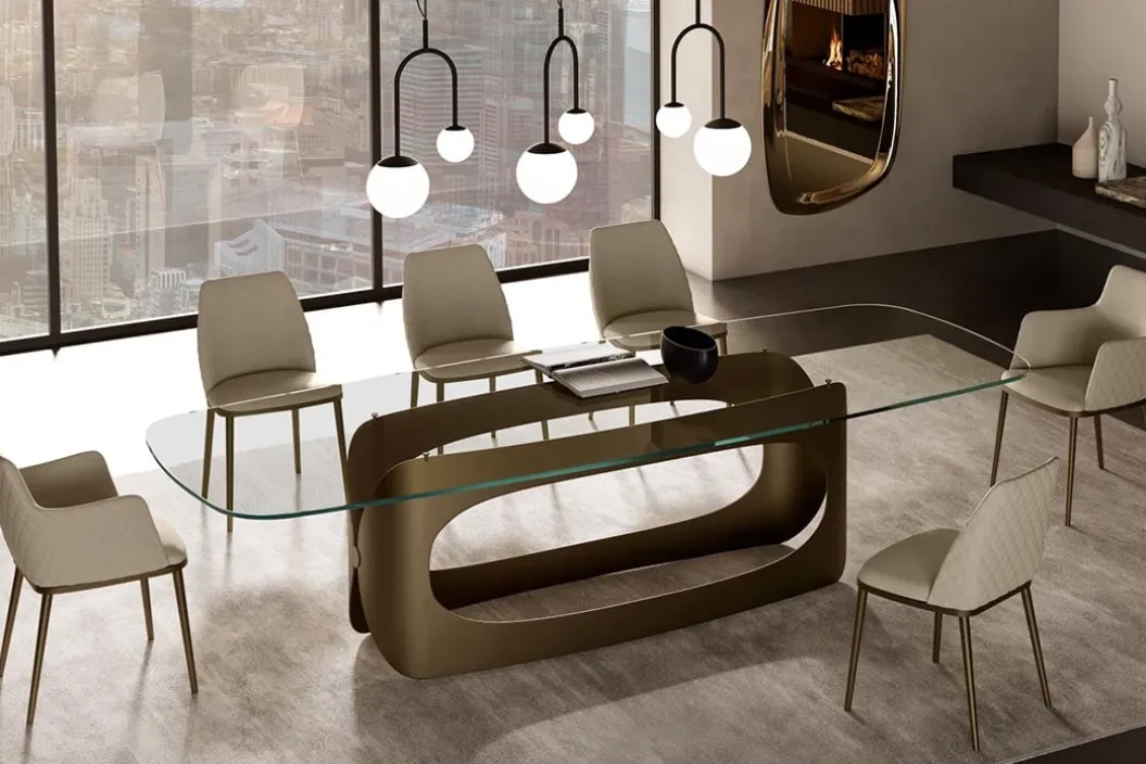 POLIFEMO GLASS Esstisch