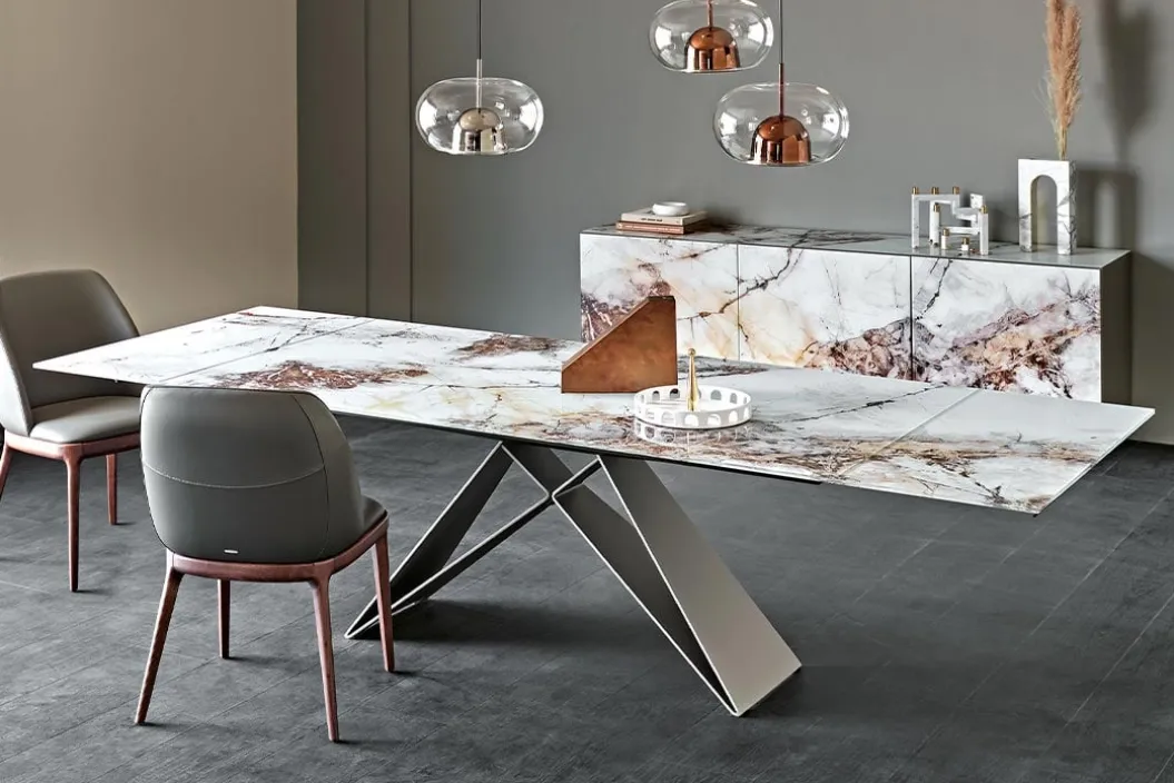 PREMIER CRYSTALART DRIVE Ausziehtisch