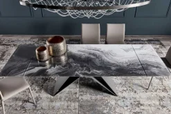 PREMIER CRYSTALART DRIVE Ausziehtisch