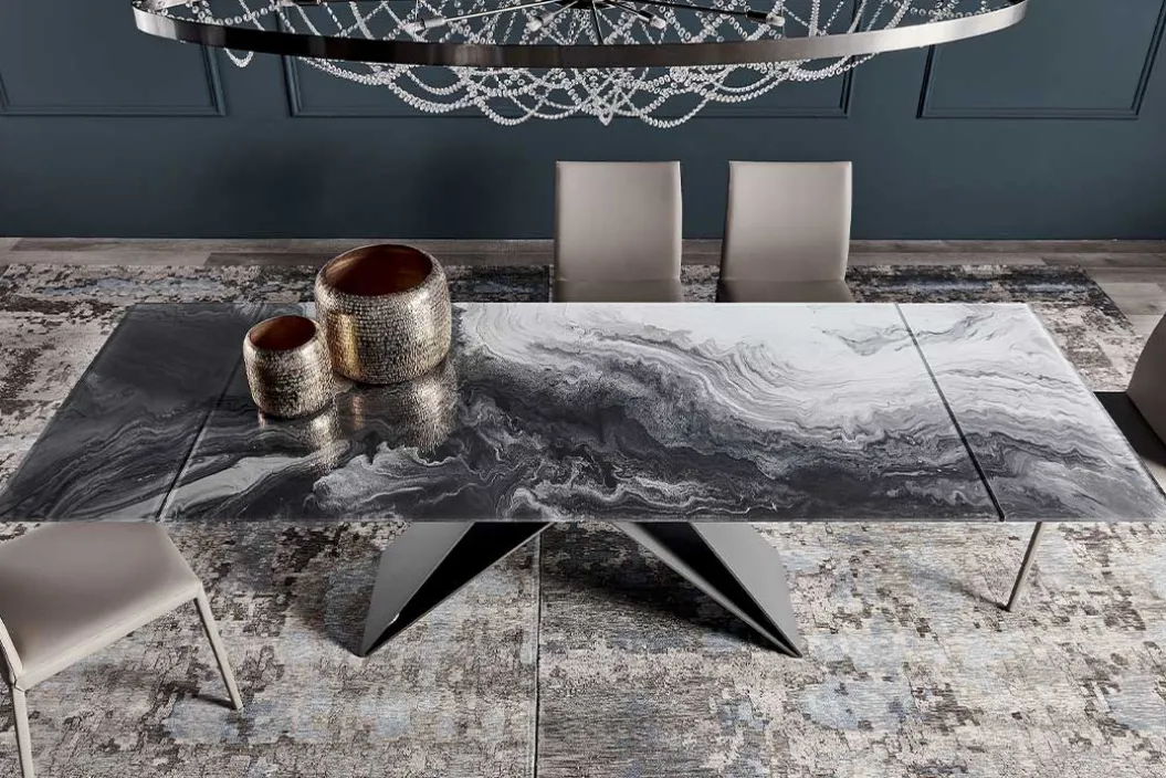 PREMIER CRYSTALART DRIVE Ausziehtisch