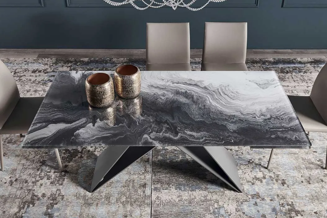 PREMIER CRYSTALART DRIVE Ausziehtisch