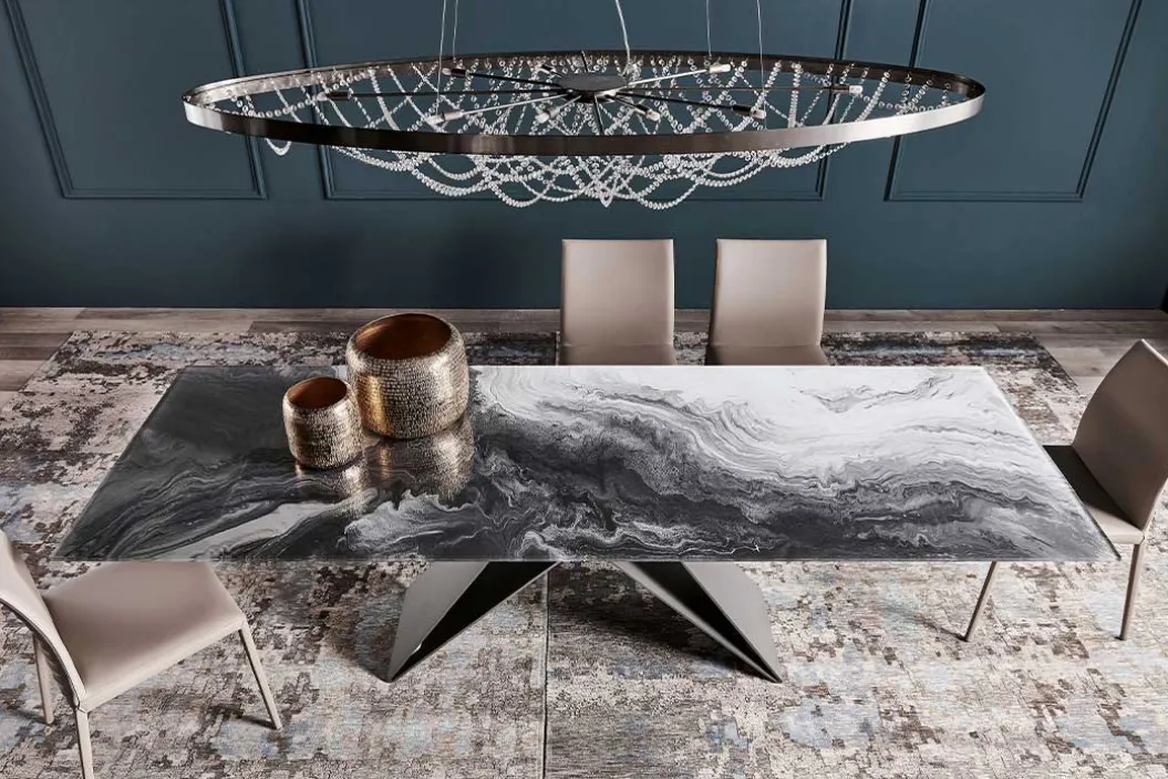 PREMIER CRYSTALART Esstisch