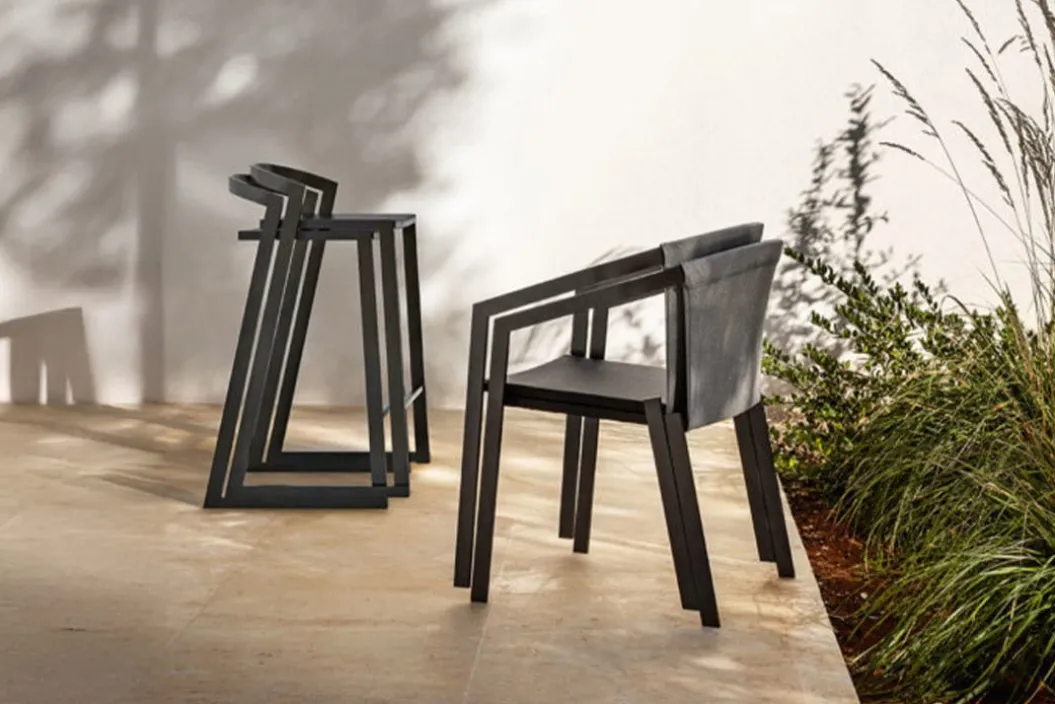 PUSH Garten-Barhocker