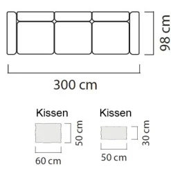 PUSH Gartensofa