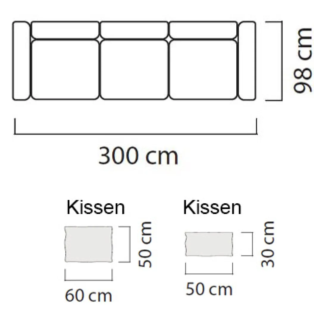 PUSH Gartensofa