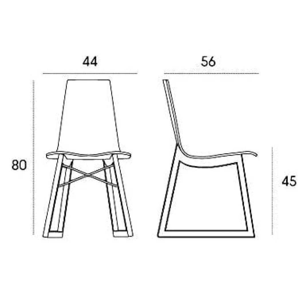 RAY 2er-Set Stuhl
