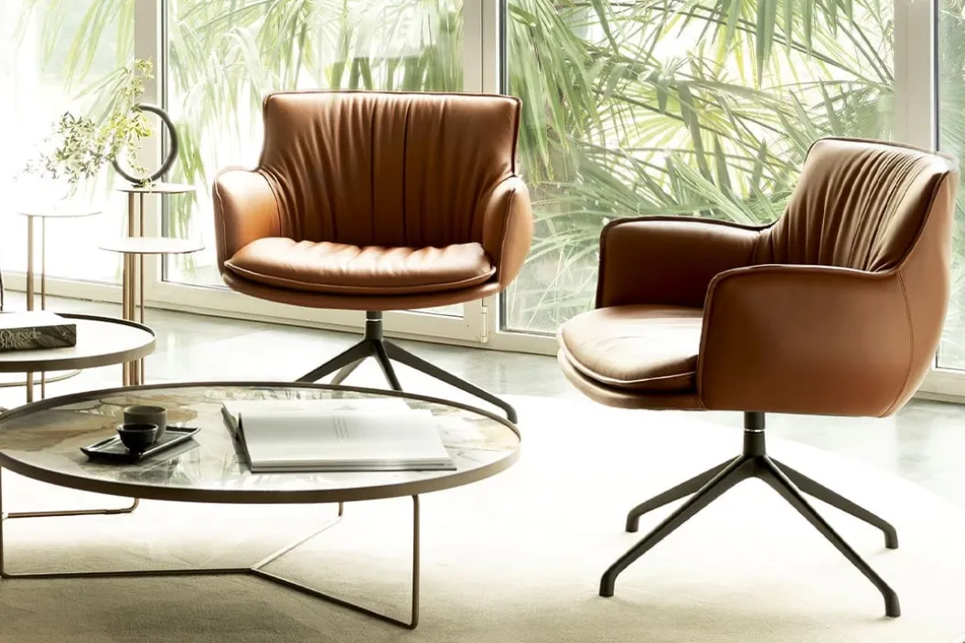 RHONDA LOUNGE Drehsessel