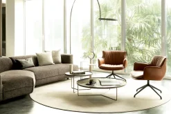 RHONDA LOUNGE Drehsessel