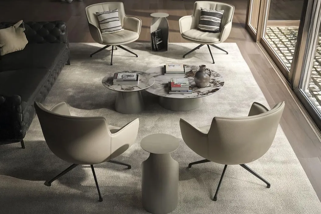 RHONDA LOUNGE Drehsessel