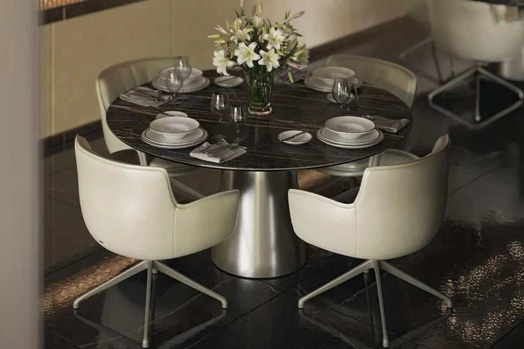 RHONDA LOUNGE Drehsessel
