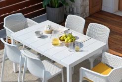 RIO ALU 140 Garten-Ausziehtisch