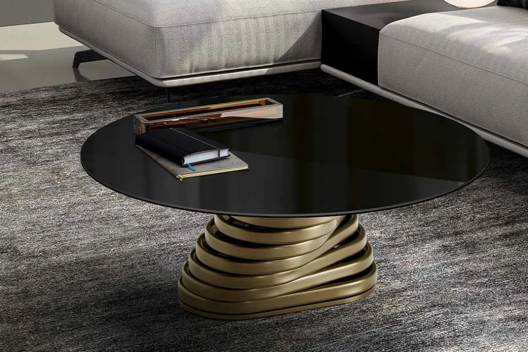 ROTOLO LOW CRYSTAL Couchtisch