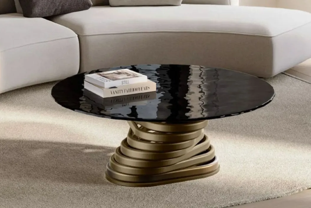 ROTOLO LOW CRYSTAL Couchtisch