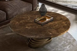 ROTOLO LOW MARMOR Couchtisch