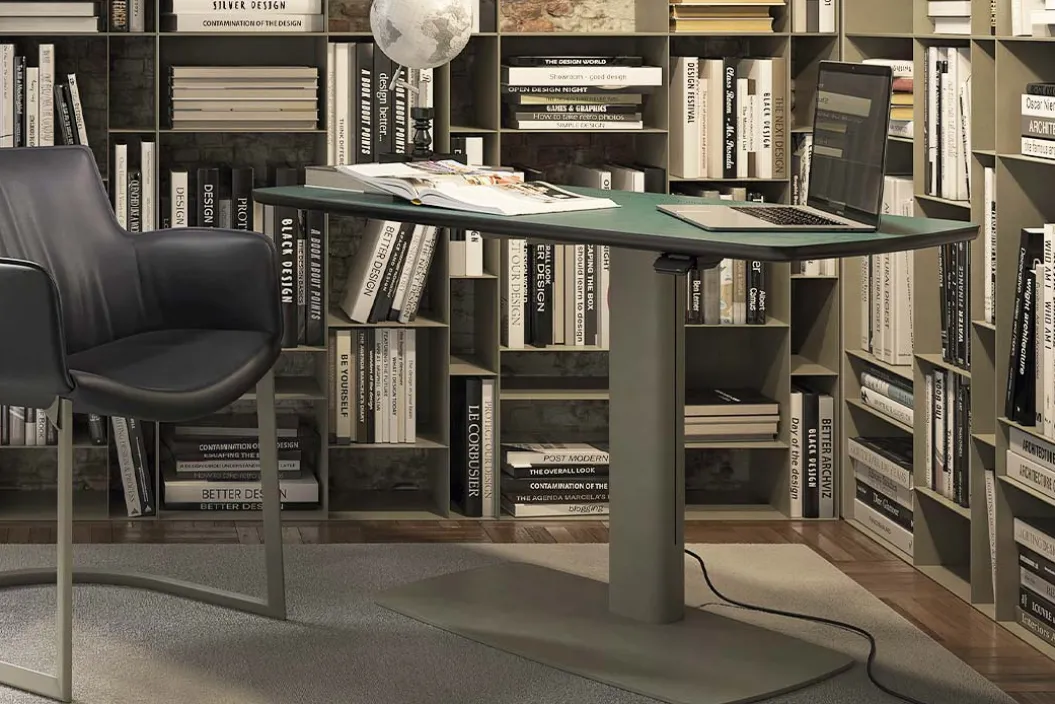 RUNNER LEATHER Schreibtisch