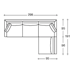 SLIM NEW Ecksofa