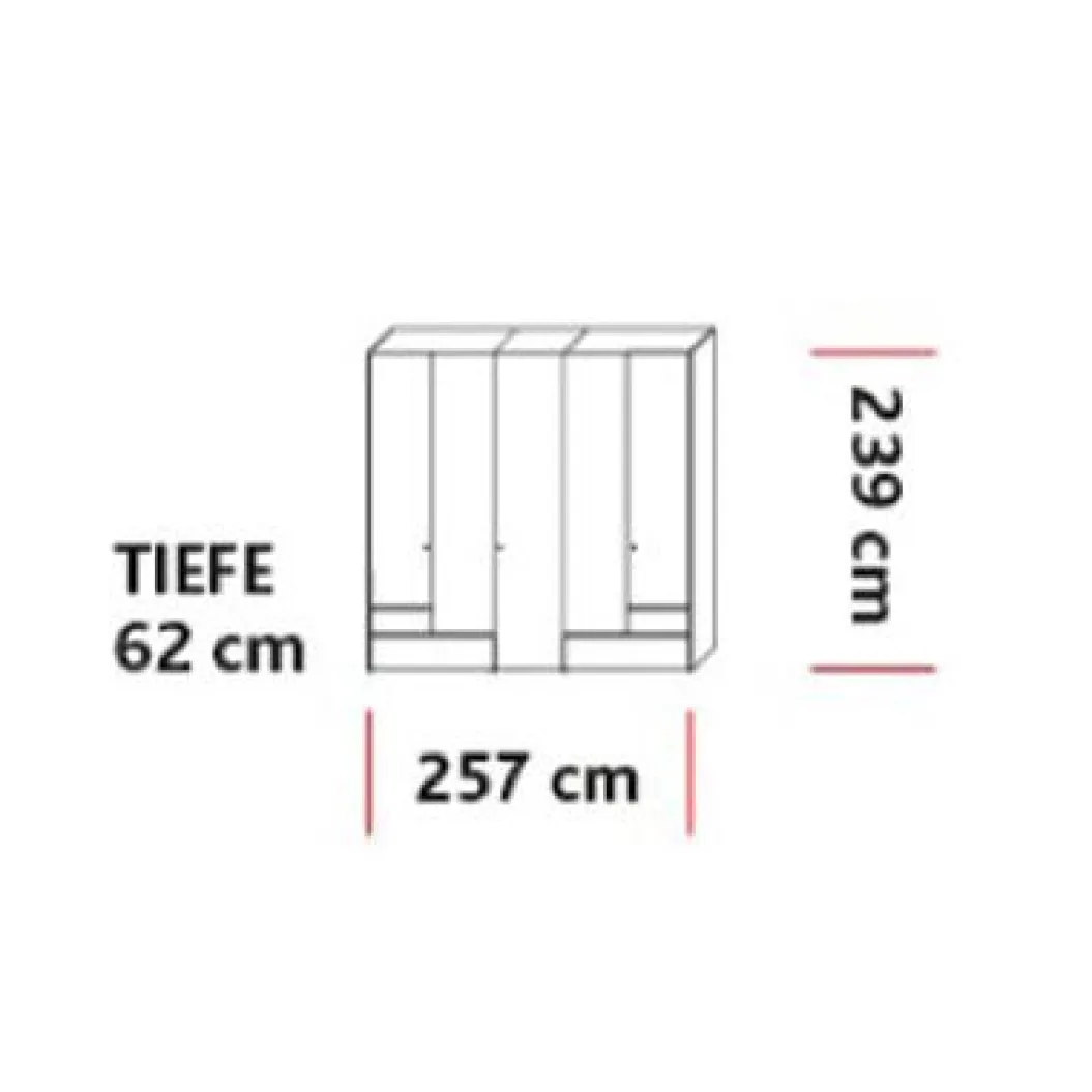 STEP 5-TÜRER Kleiderschrank