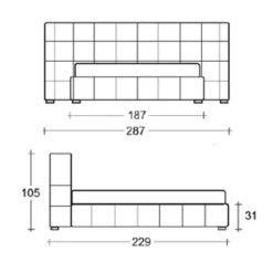 TERENCE XL Bett