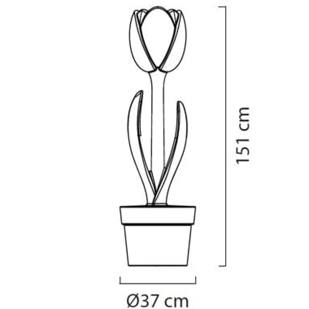 TULIP Outdoor-Stehleuchte