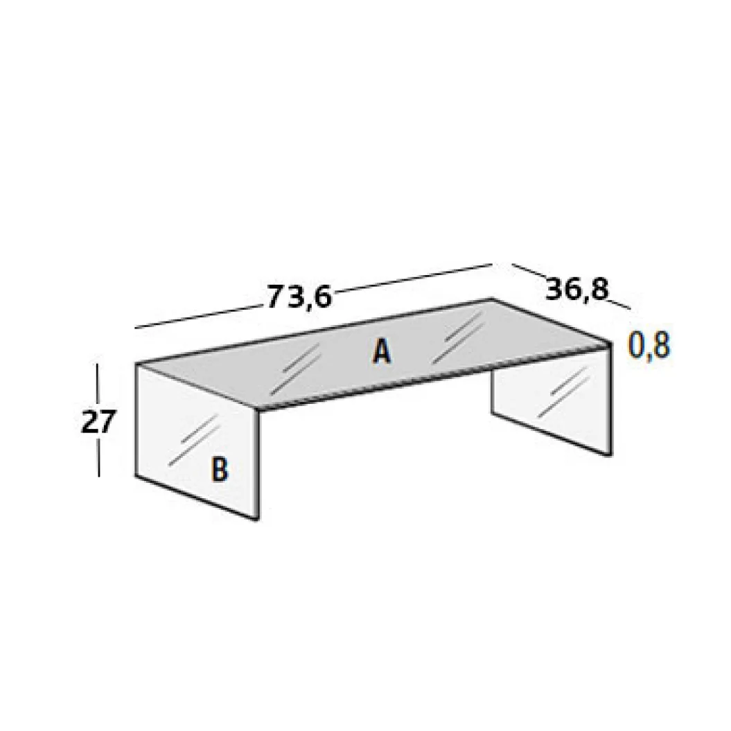 UPGLASS Couchtisch