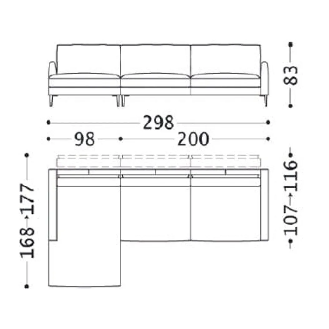 VEGA Ecksofa