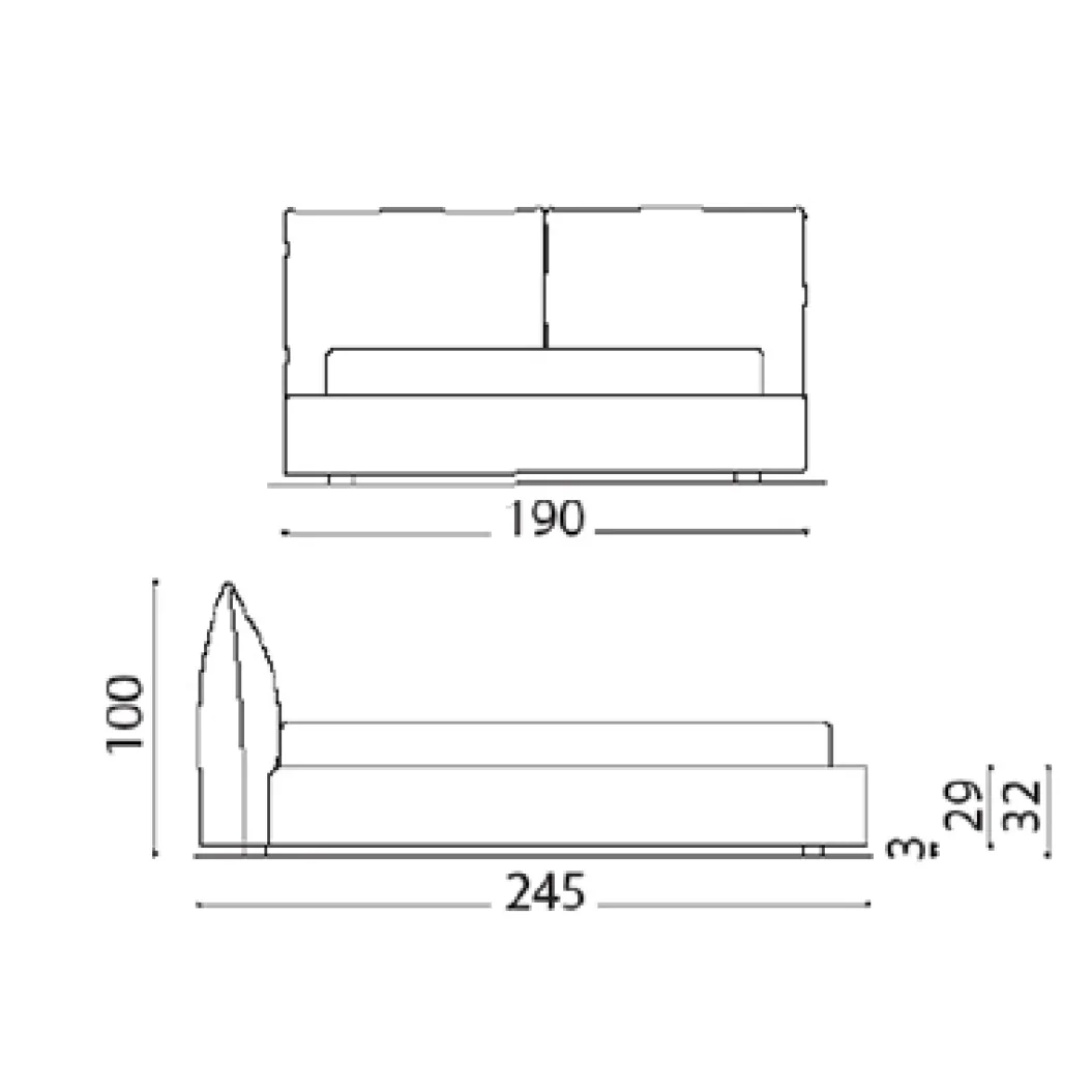 WALL Bett