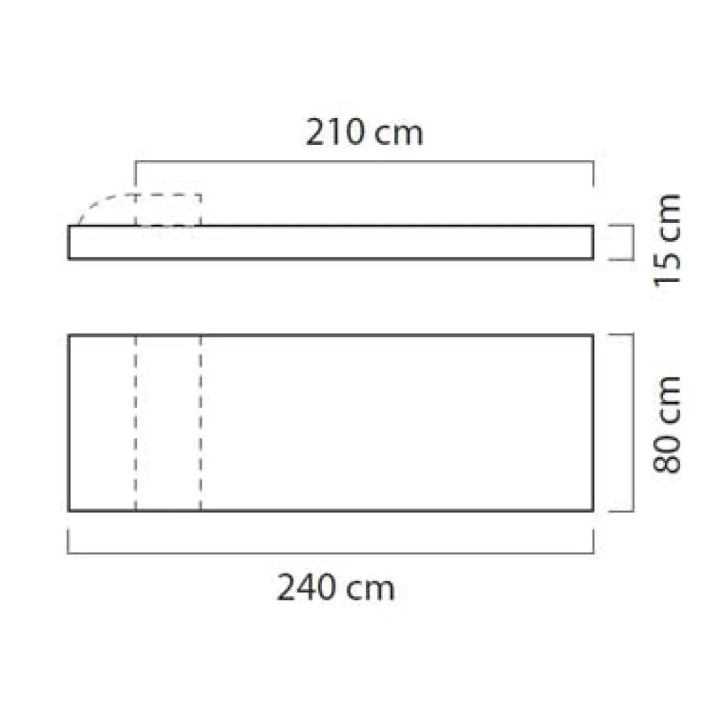 WAVE Gartenmatratze